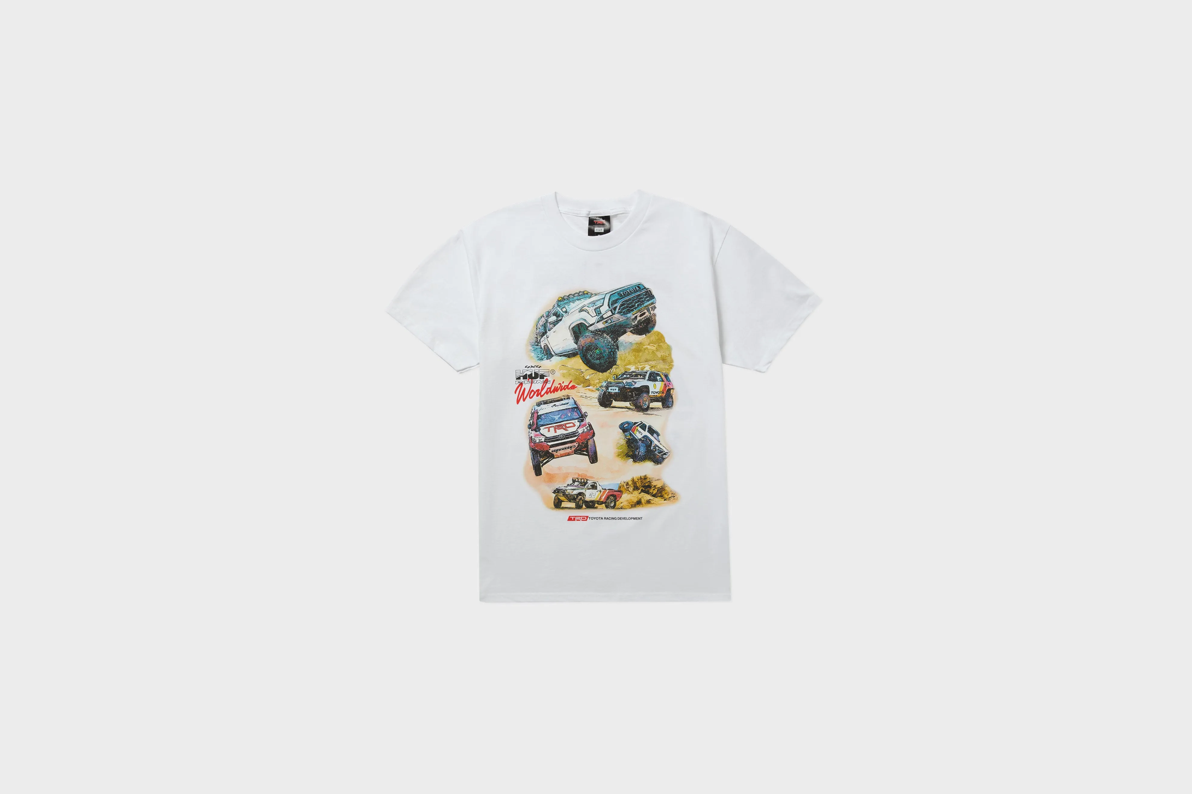 Moon Beam HUF x Toyota TRD Valley Trails T-shirt (White)