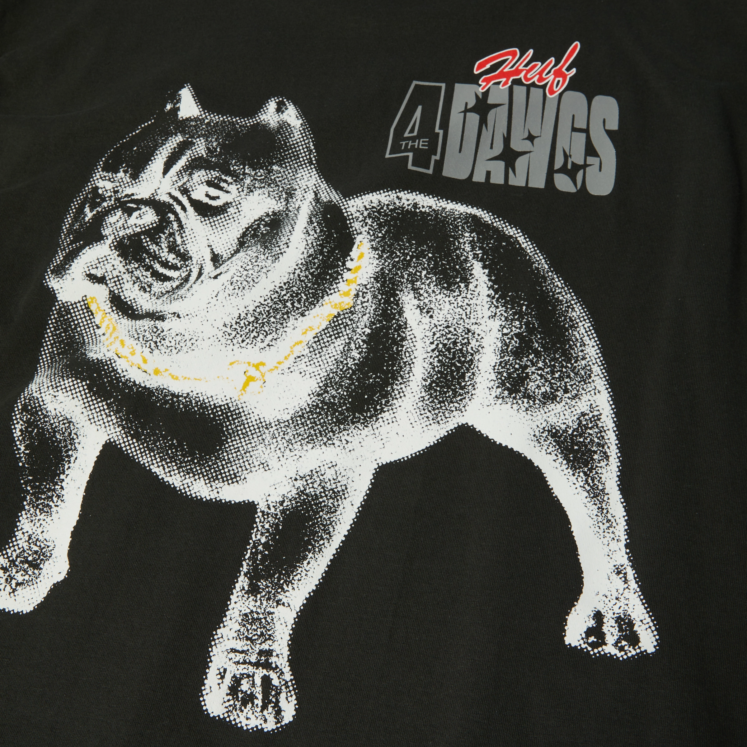 Huf 4 The Dawgs S/S Tee Reinforced Shoulders Urban Fashion