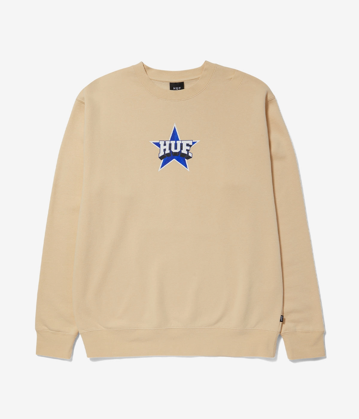 Huf All Star Crewneck Data Mode Walk Mood