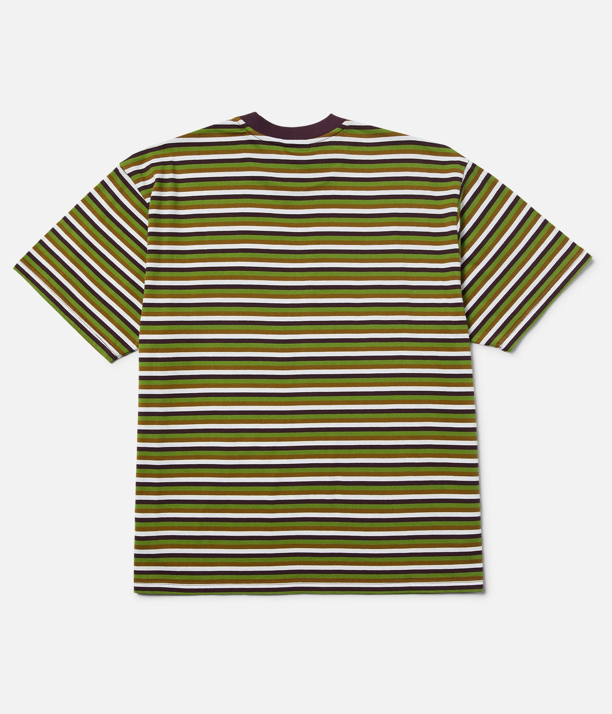 Flexible Movement Huf Apollo Striped S/S Knit Boxy Top