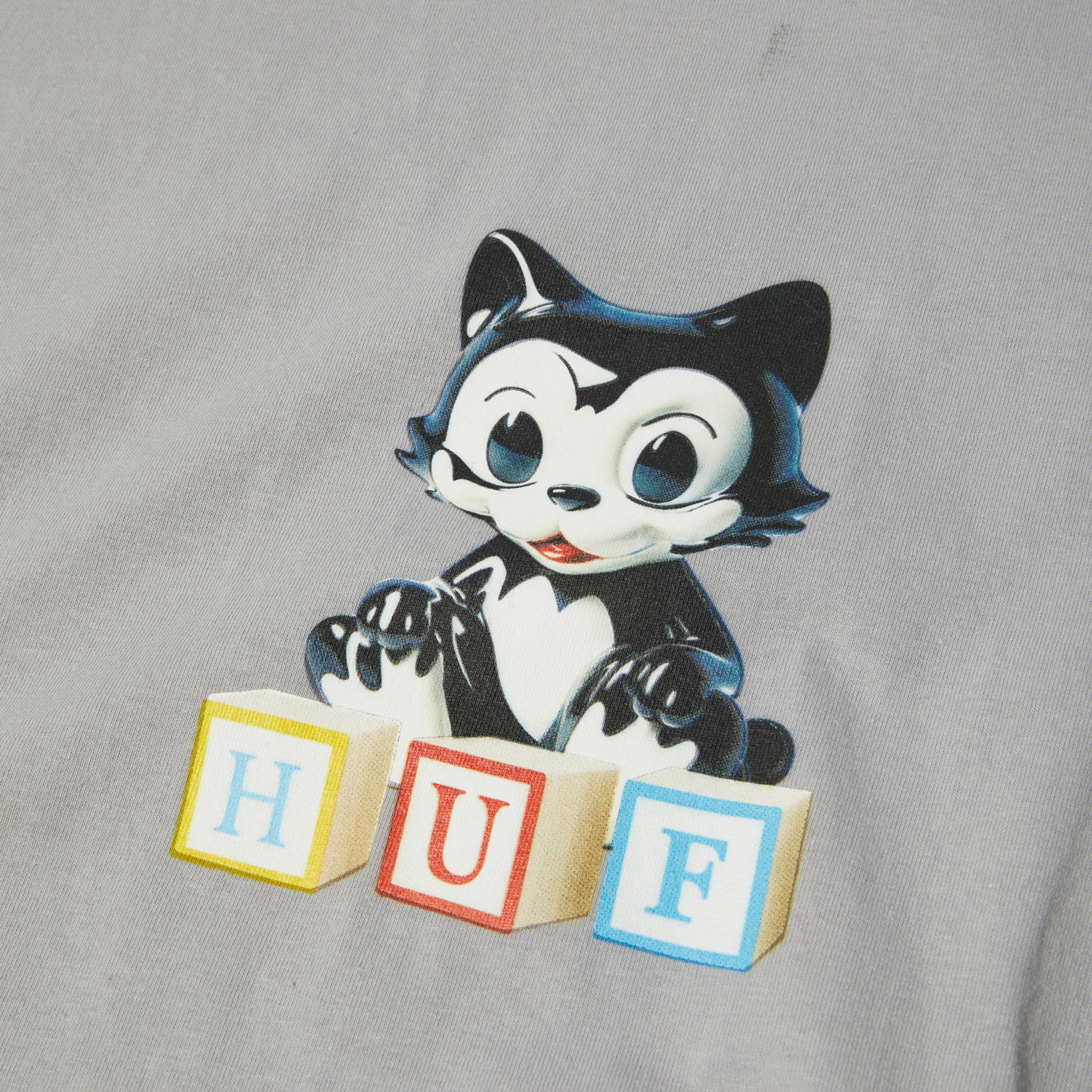 High-Quality Material Petite Option Huf Blocks S/S Tee