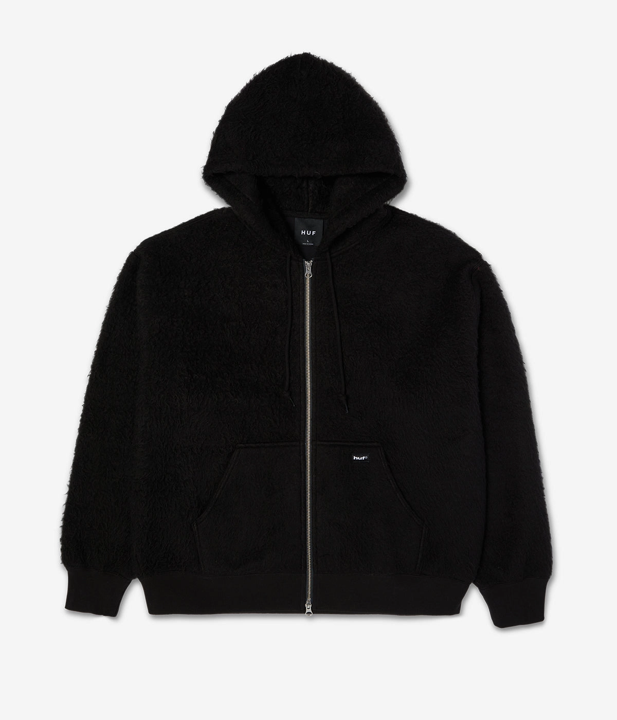 Huf Corso Heavyweight F/Z Hoodie Pockets Modern Fit