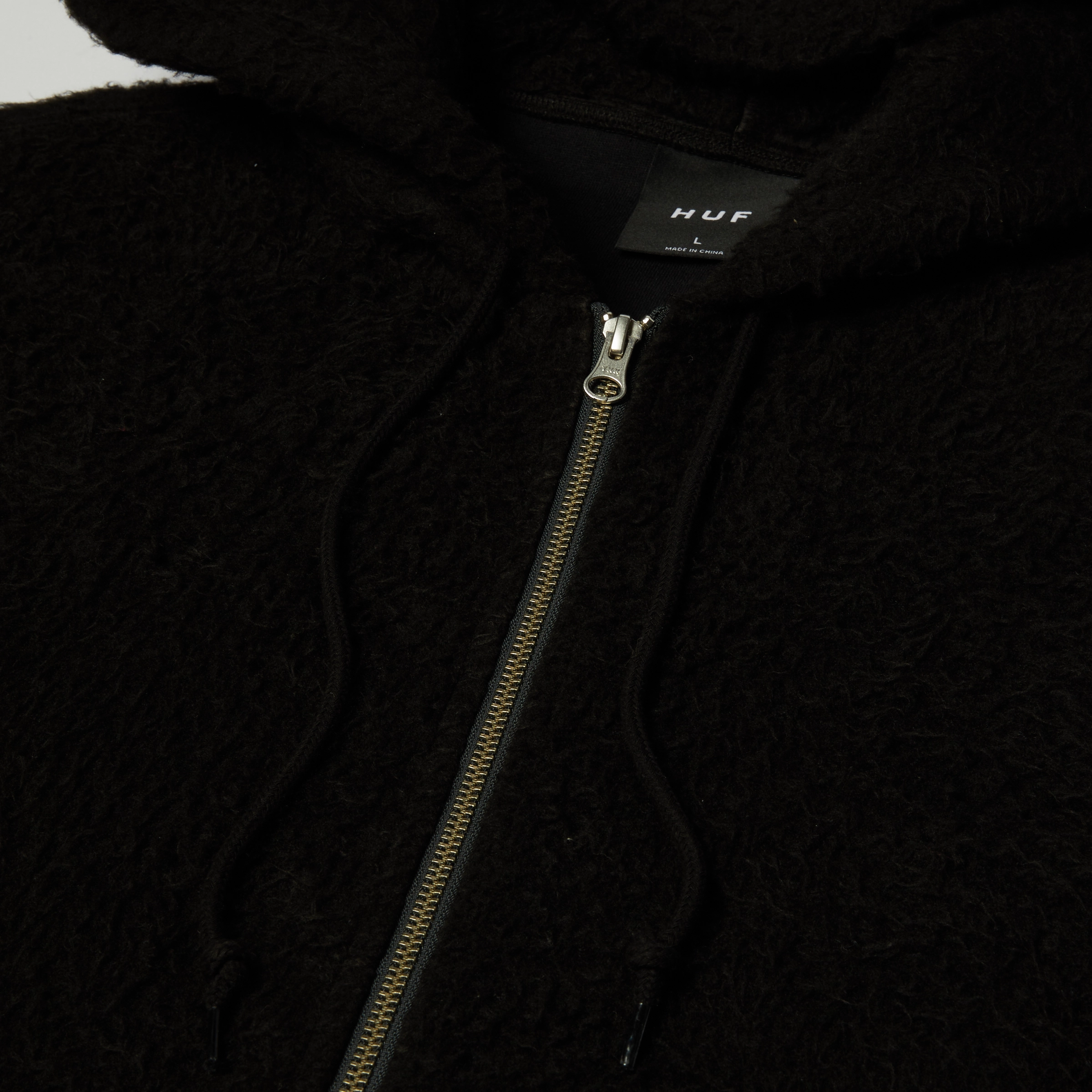 Huf Corso Heavyweight F/Z Hoodie keychain accents product inventory