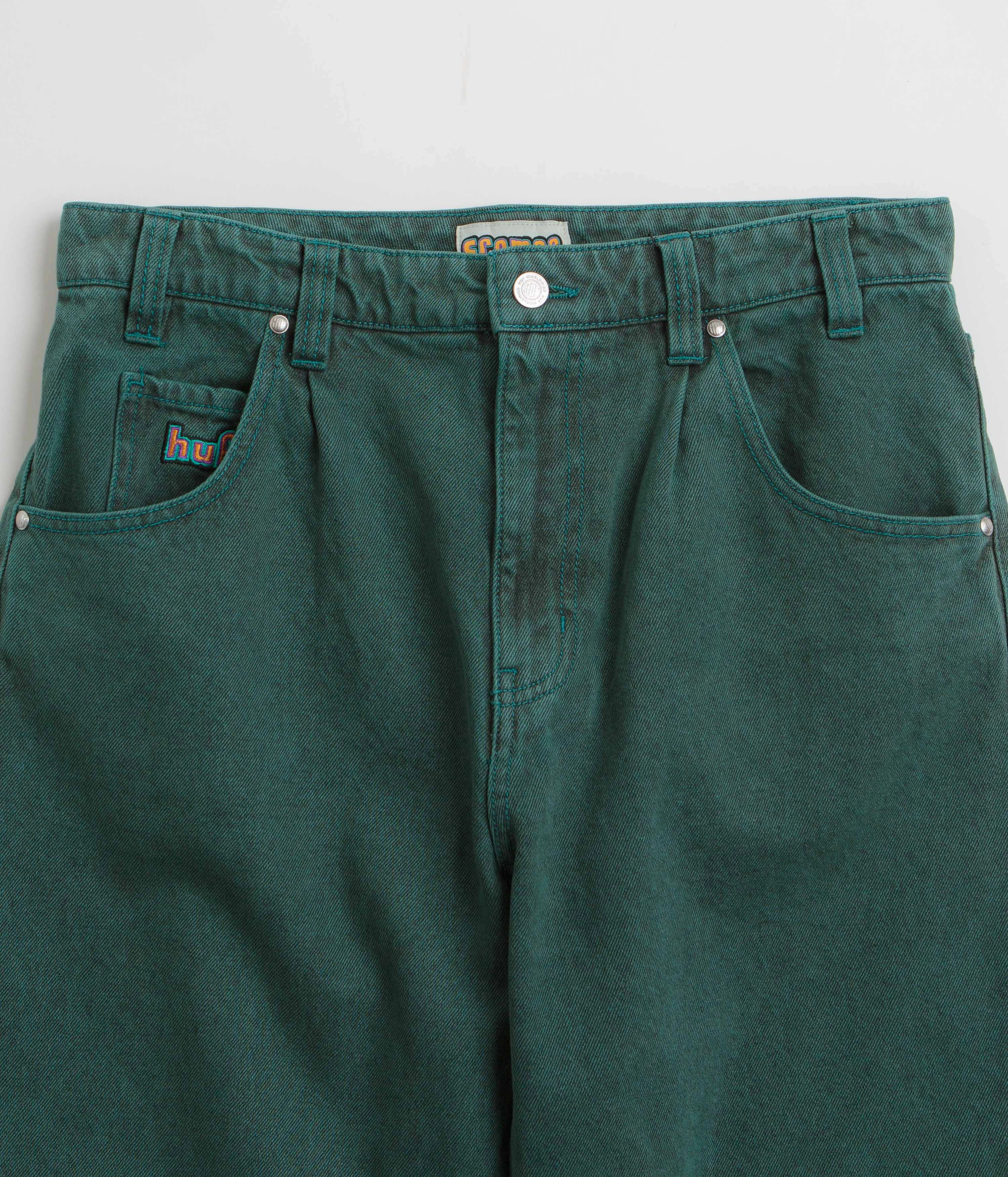 HUF Cromer Shorts - Sea Green Compression Lining