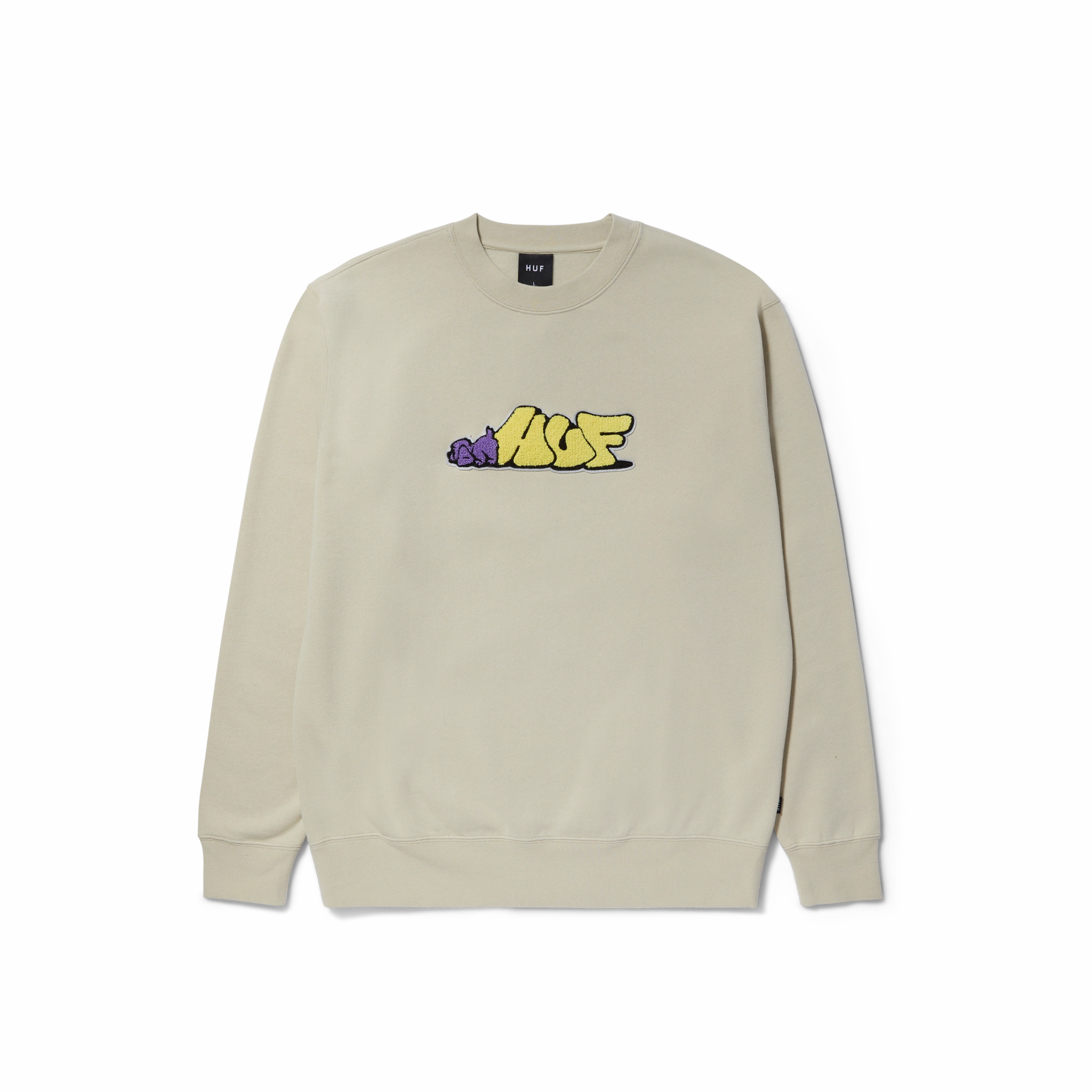 Huf Dog Sense Crewneck Seamless transition