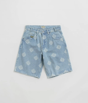 LaserCutEdging HUF Fuck It Cromer Shorts - Blue