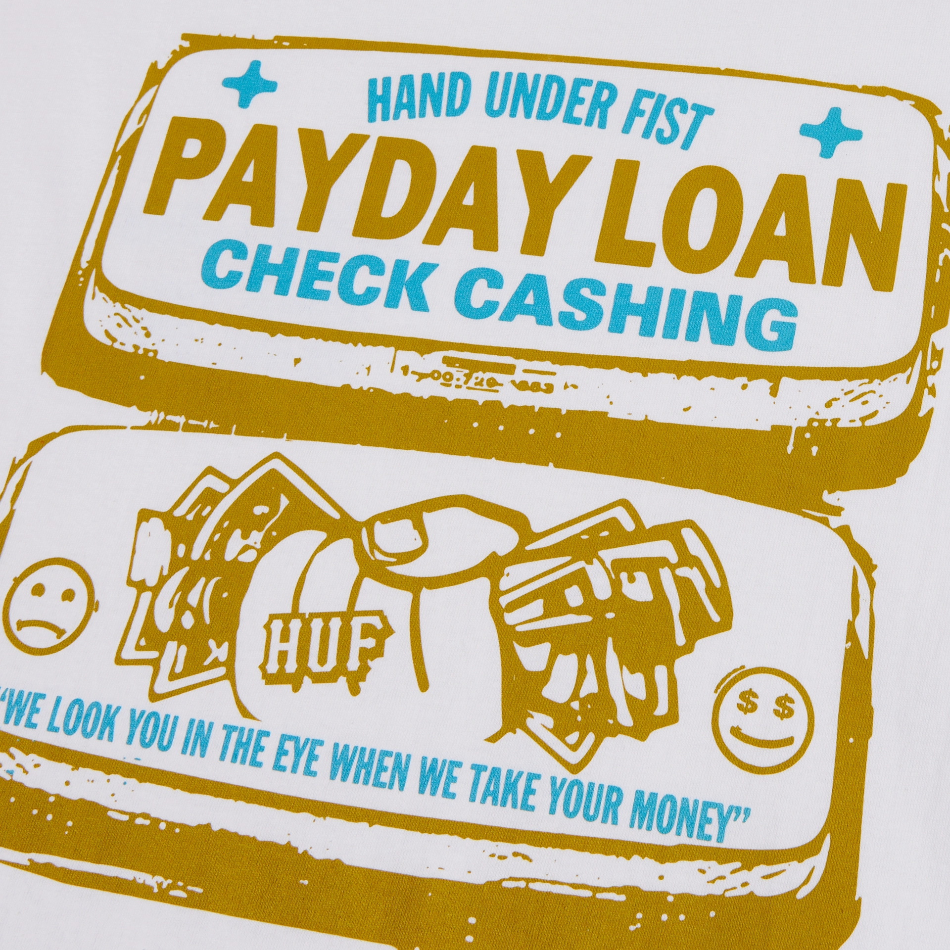 Quick Dry Construction Custom Fit Huf Pay Day S/S T-Shirt