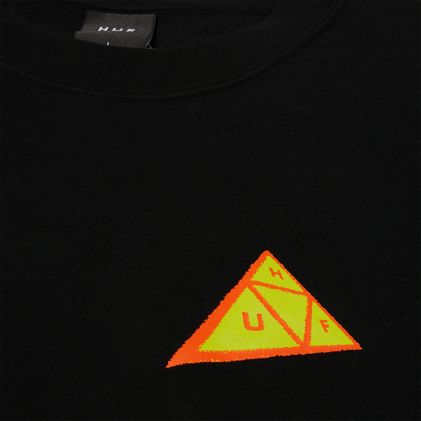 Pure Core Couple Look Huf Skewed Triple Triangle Crewneck