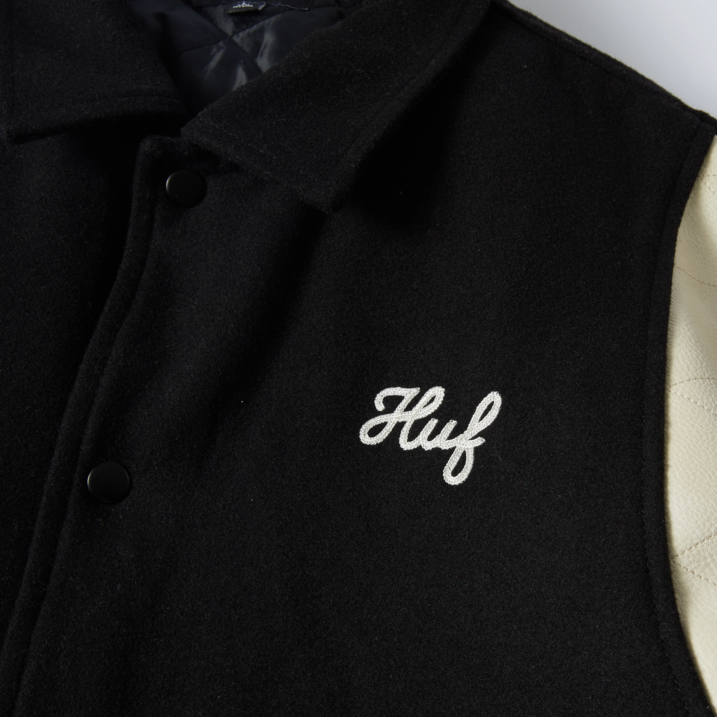 Huf Song Varsity Jacket Basic Layers