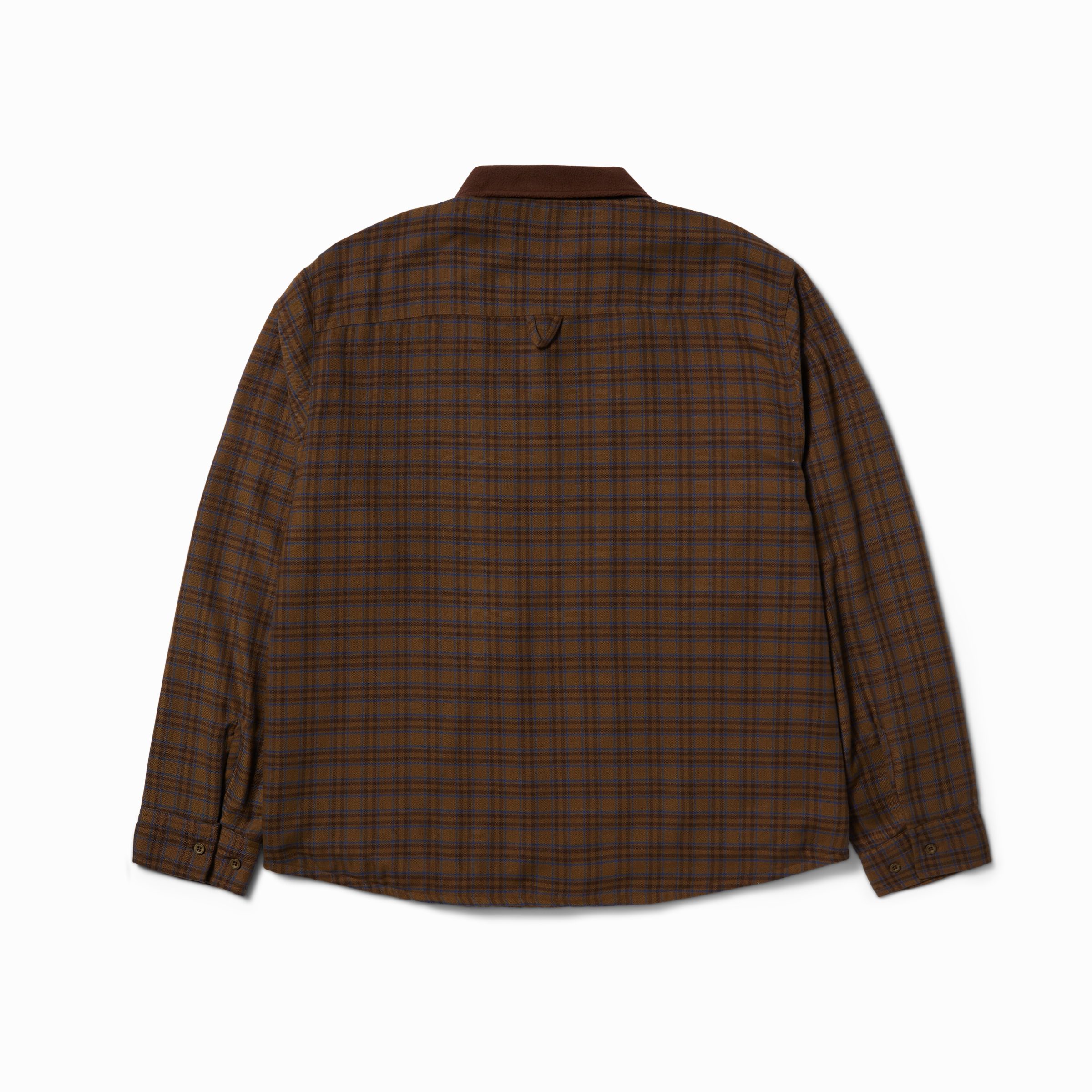 RipResistant Reinforcement Moisture Managing Liner Huf Weston Fleece Lined Shacket
