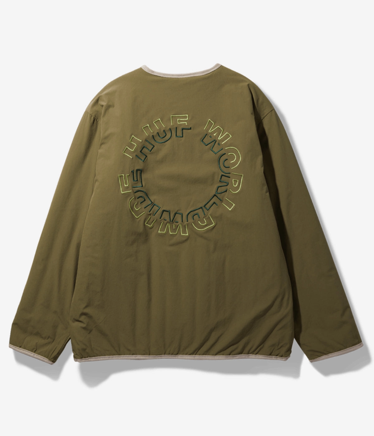 Laser Cut Vents Huf Worldwide Reversible Liner Jacket