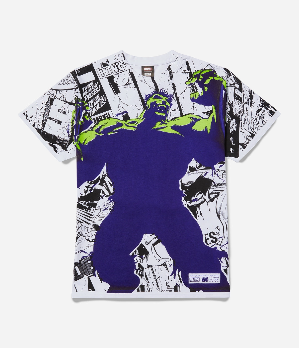 Tailored Cut Huf x Hulk Gamma T-Shirt