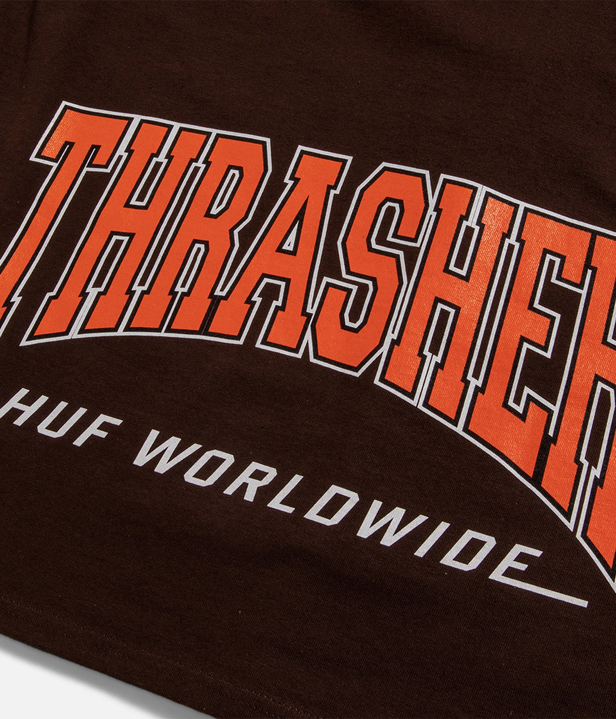 Smooth zipper closure Huf x Thrasher High Point S/s Tee