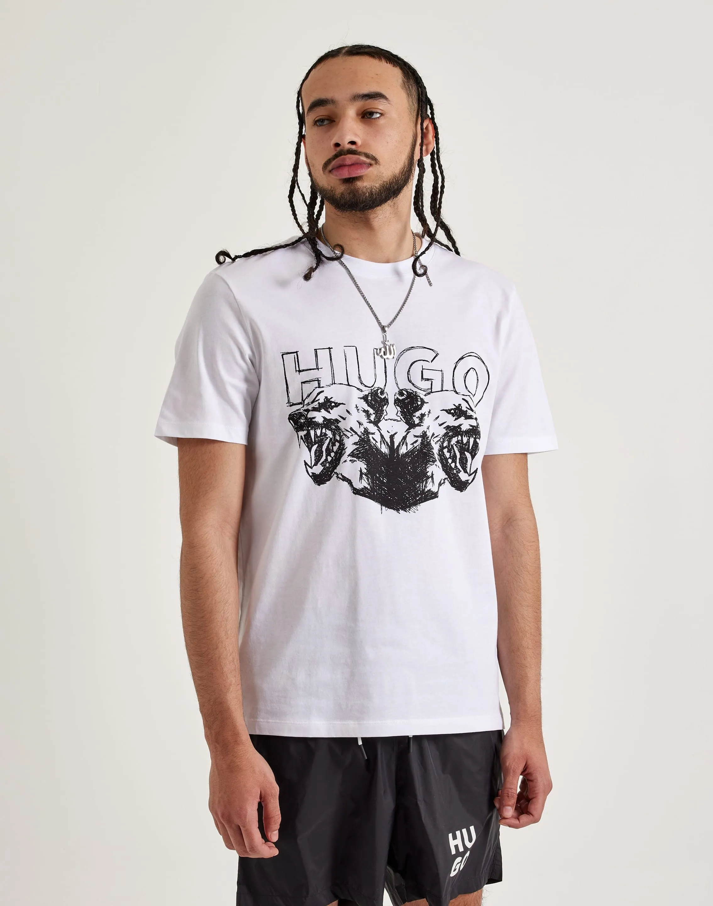 Hugo Durro Tee ReflectiveTrimDetails