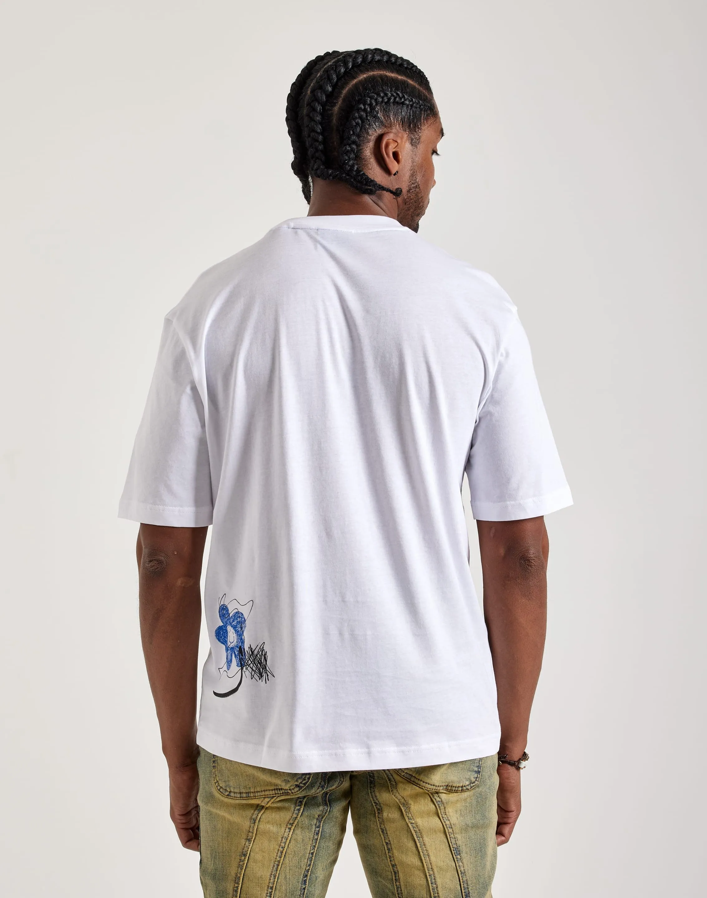 Hugo Graphic Tee Party Ready Fame Glow