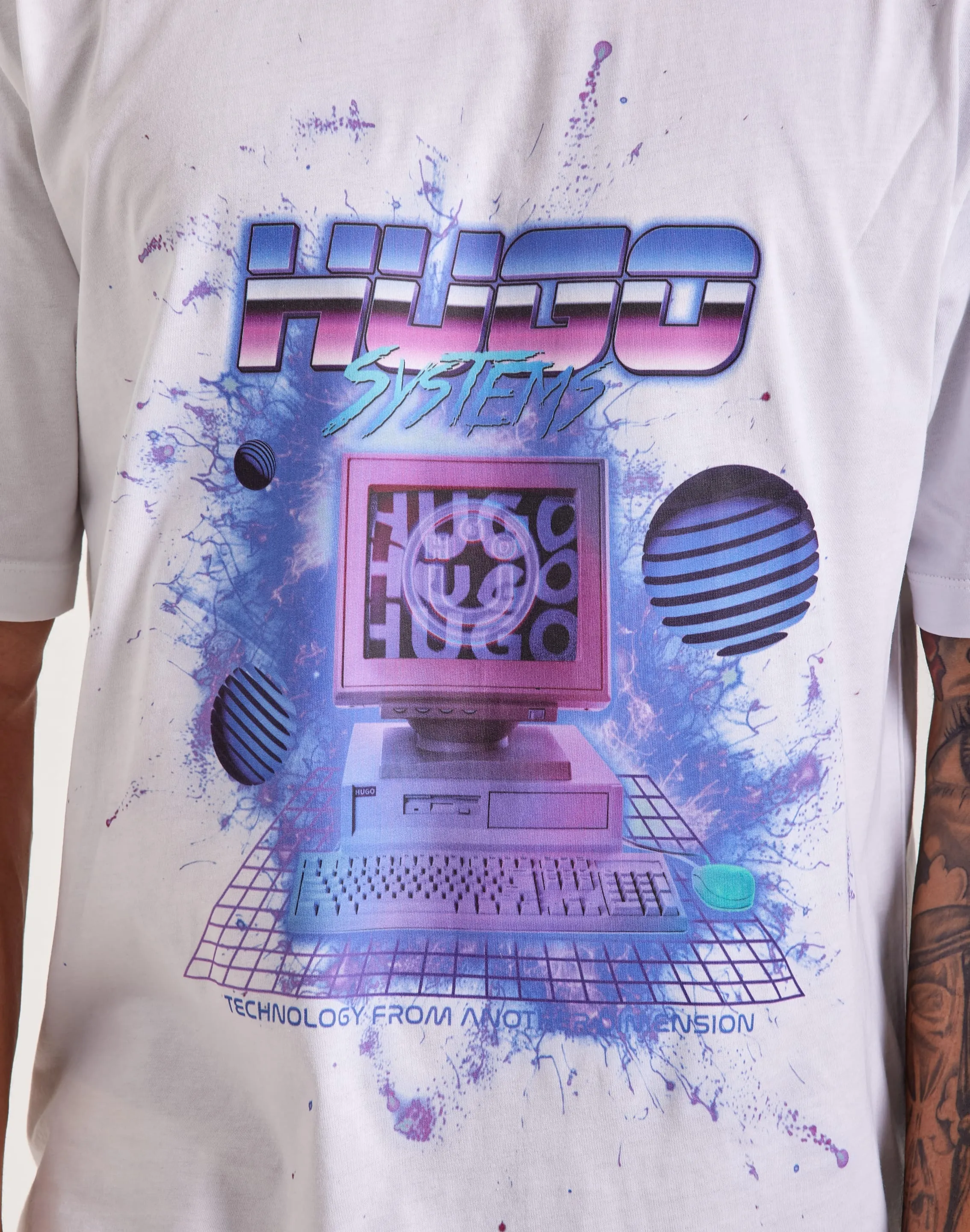 Hugo Naradie Tee Red Flash ReinforcedStitching