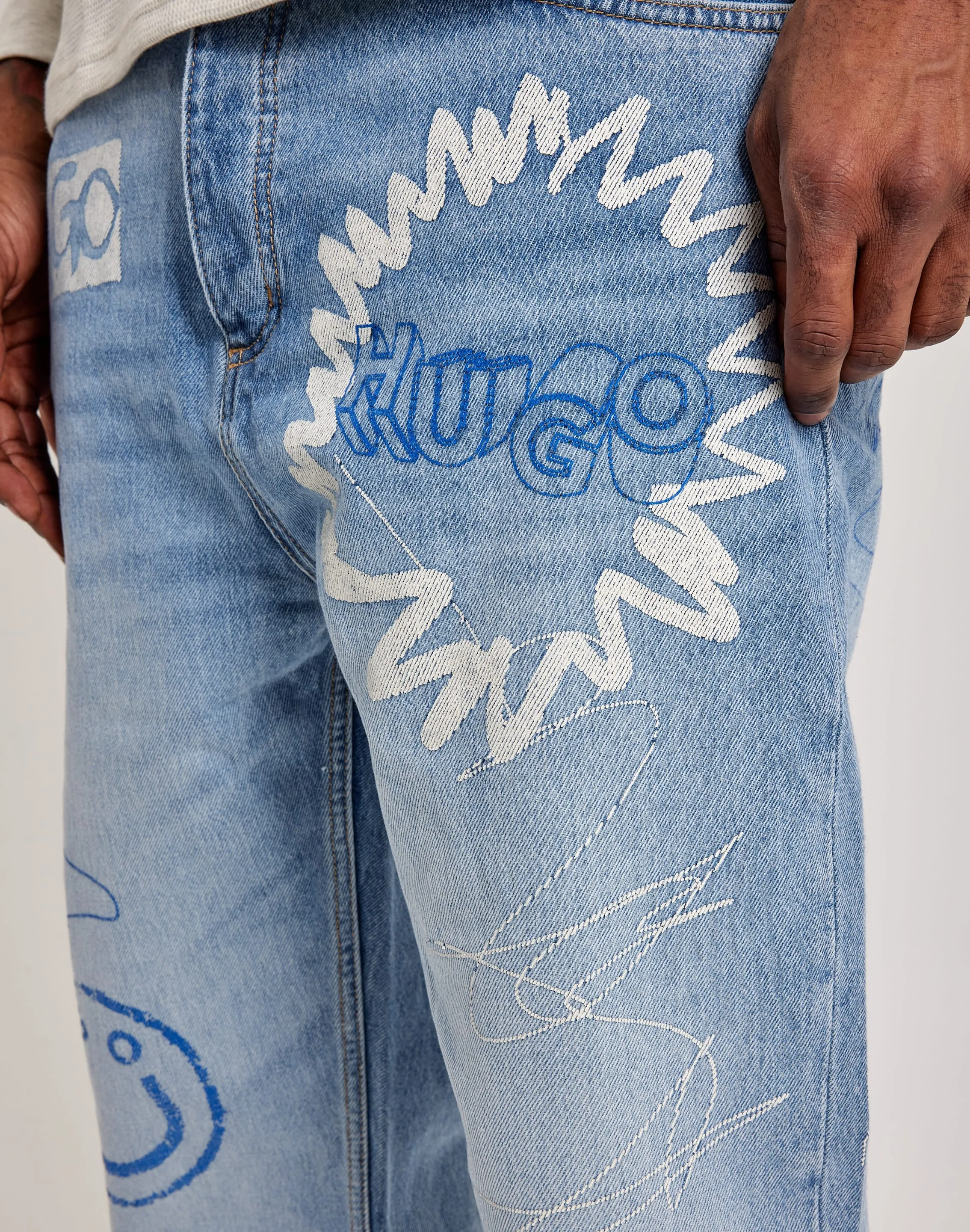 Hugo Nate Jeans FlexibleJointConstruction SkinFriendlyElastic