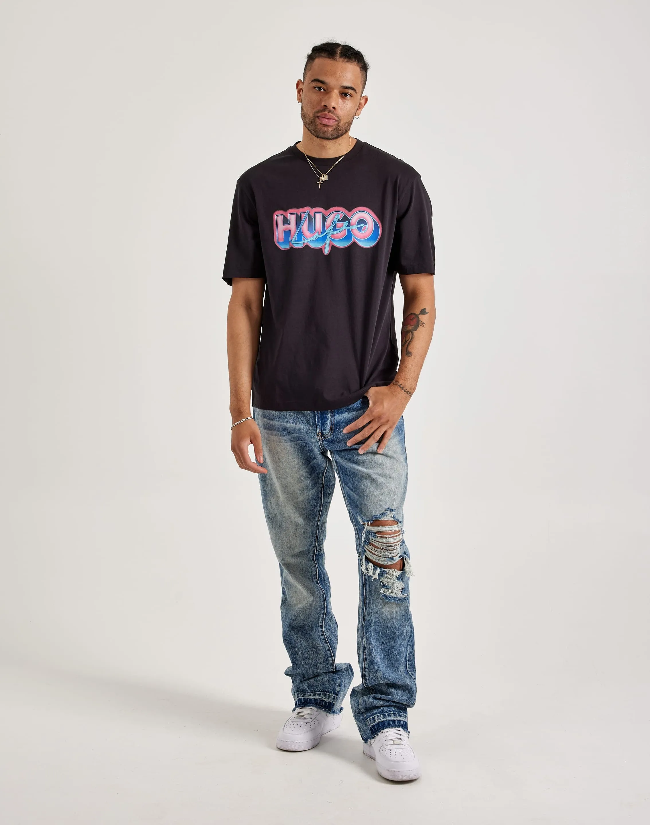 Hugo Nillumi Tee Free Shape ComfortStretch