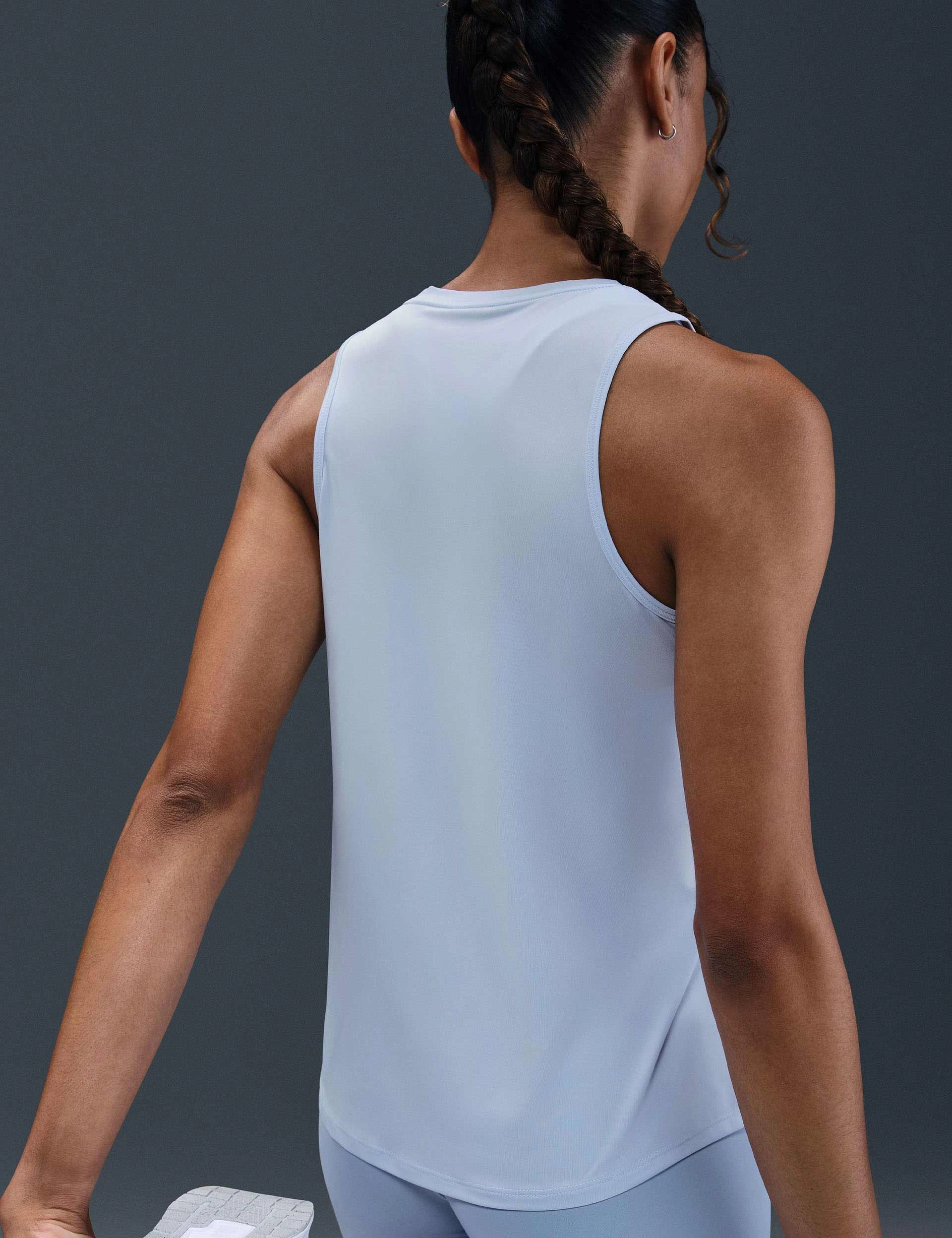 mass production brand new One Classic Dri-FIT Tank Top - Blue Tint/White