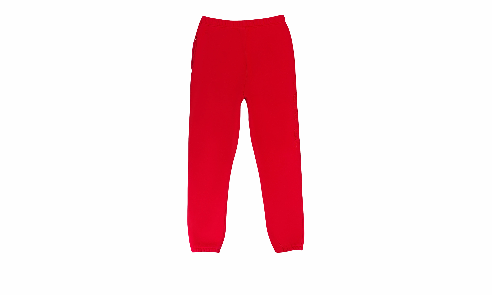HWT FLEECE SWEATPANT "Red"