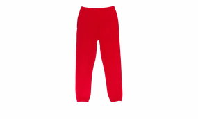 HWT FLEECE SWEATPANT "Red"