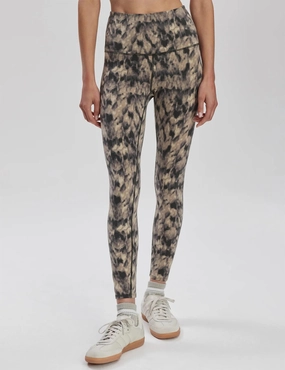 Pure Function Active Lifestyle Outdoor Running Move Super High Waisted Legging 25" - Clouded Aztec