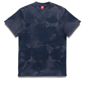 Colorful choice Ice Cream Wrestle Knit Tee - Navy Blazer
