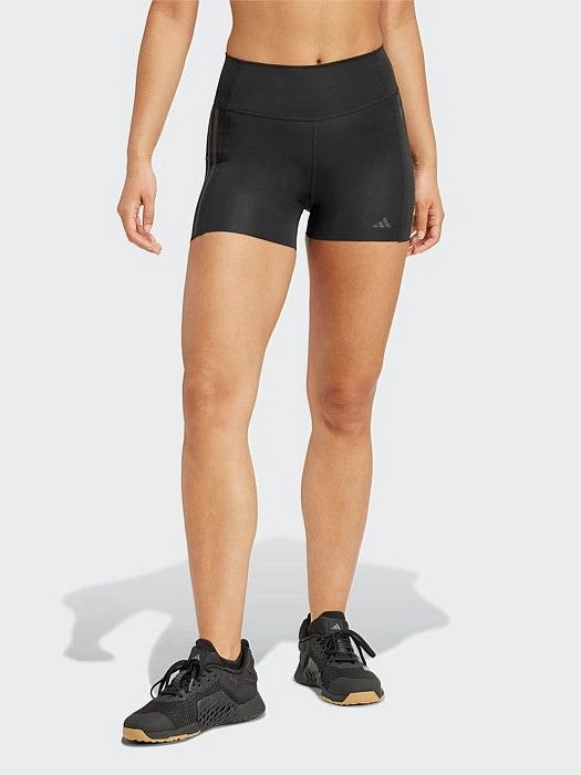 Warm Weather Wear Optime 4" Raw-Cut-Hem Short Leggings