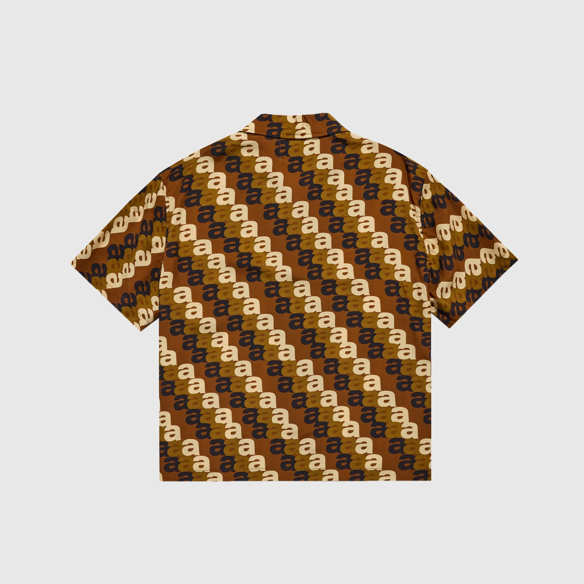 A PRINT CAMP SHIRT Shimmer Effect