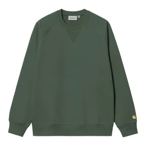 Urban Casual Business casual Carhartt WIP Chase Sweatshirt - Sycamore Tree / Gold