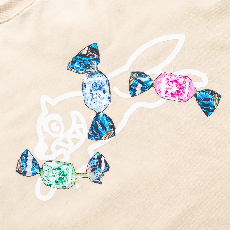 Ice Cream Candy Tee - Fog short size Curvy Fit