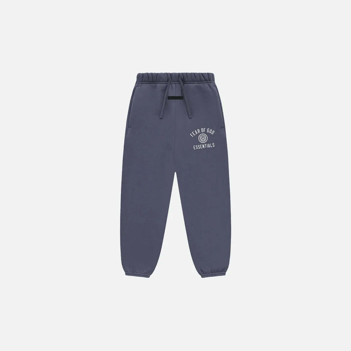 KIDS FLEECE ESSENTIAL SWEATPANT - MARINE Thick Fiber Antistatic