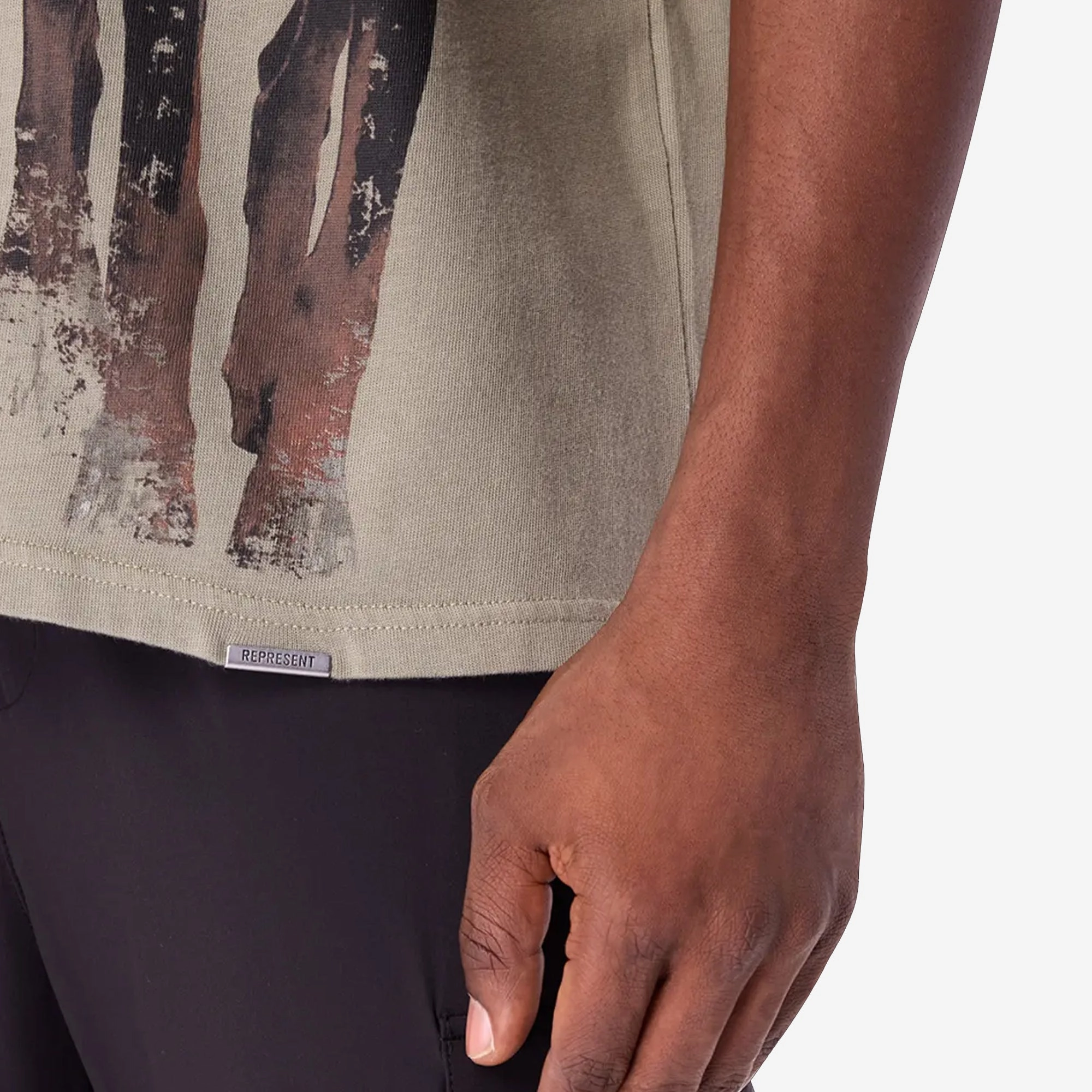 Nature Glow REPRESENT | THOROUGHBRED T-SHIRT { GREEN