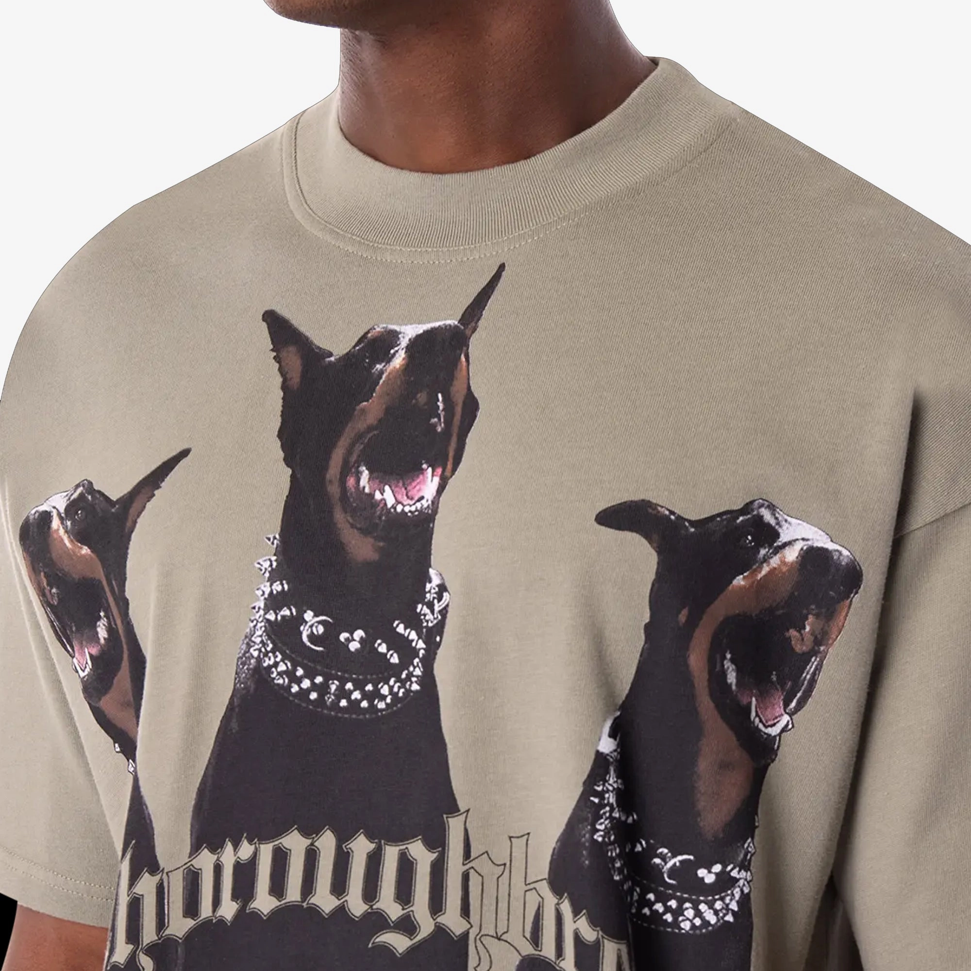 REPRESENT | THOROUGHBRED T-SHIRT { GREEN Reuse Mode Cyber Glow