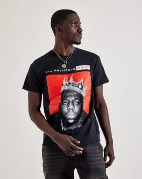 Merch Traffic The Notorious B.I.G. Crown Tee AntiStaticTechnology