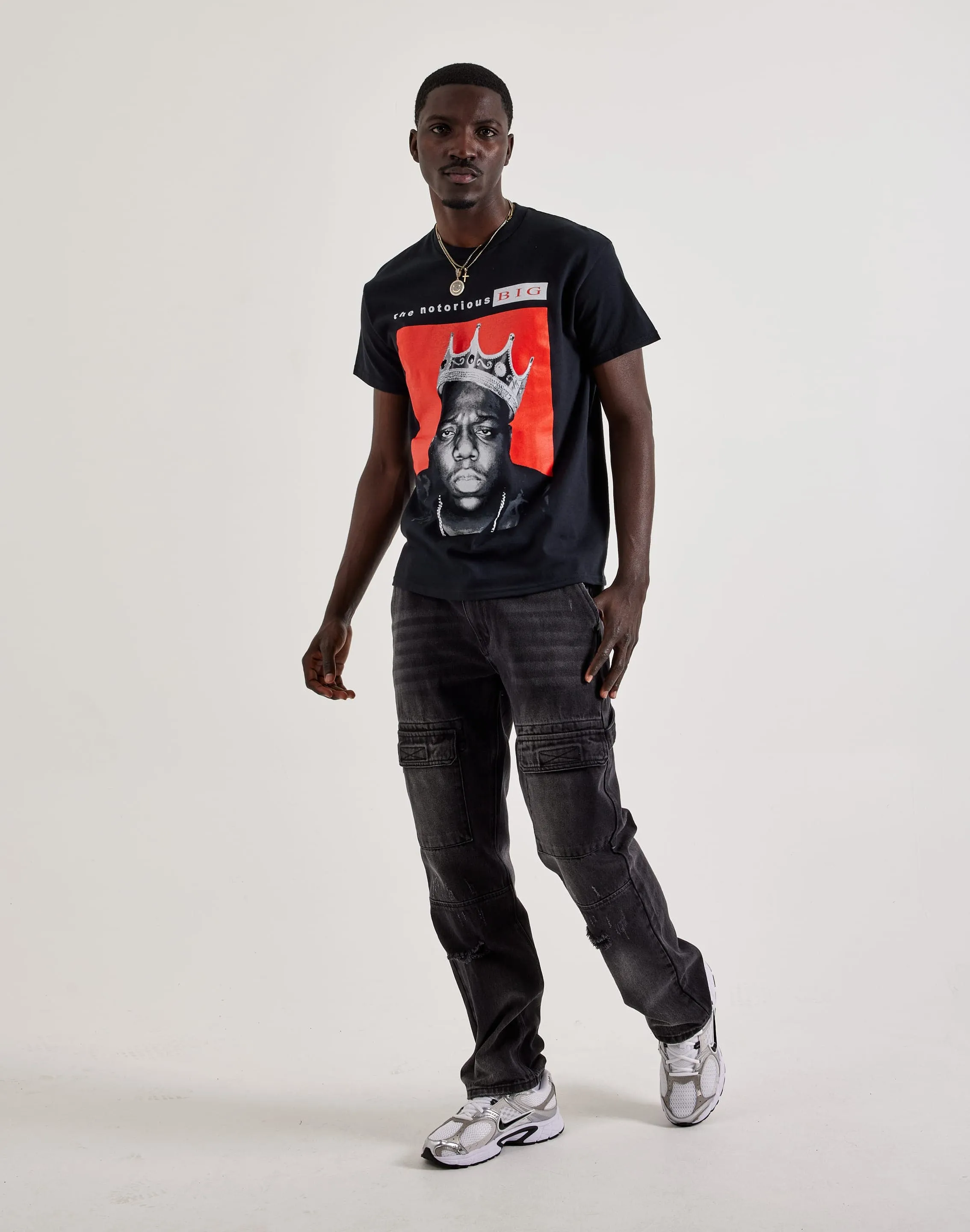 Ethical Mode Ventilation Panels Merch Traffic The Notorious B.I.G. Crown Tee