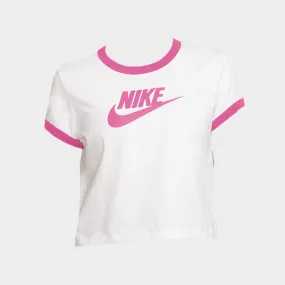 HypoallergenicMaterial Nike Womens Ringer Running Tee Grey