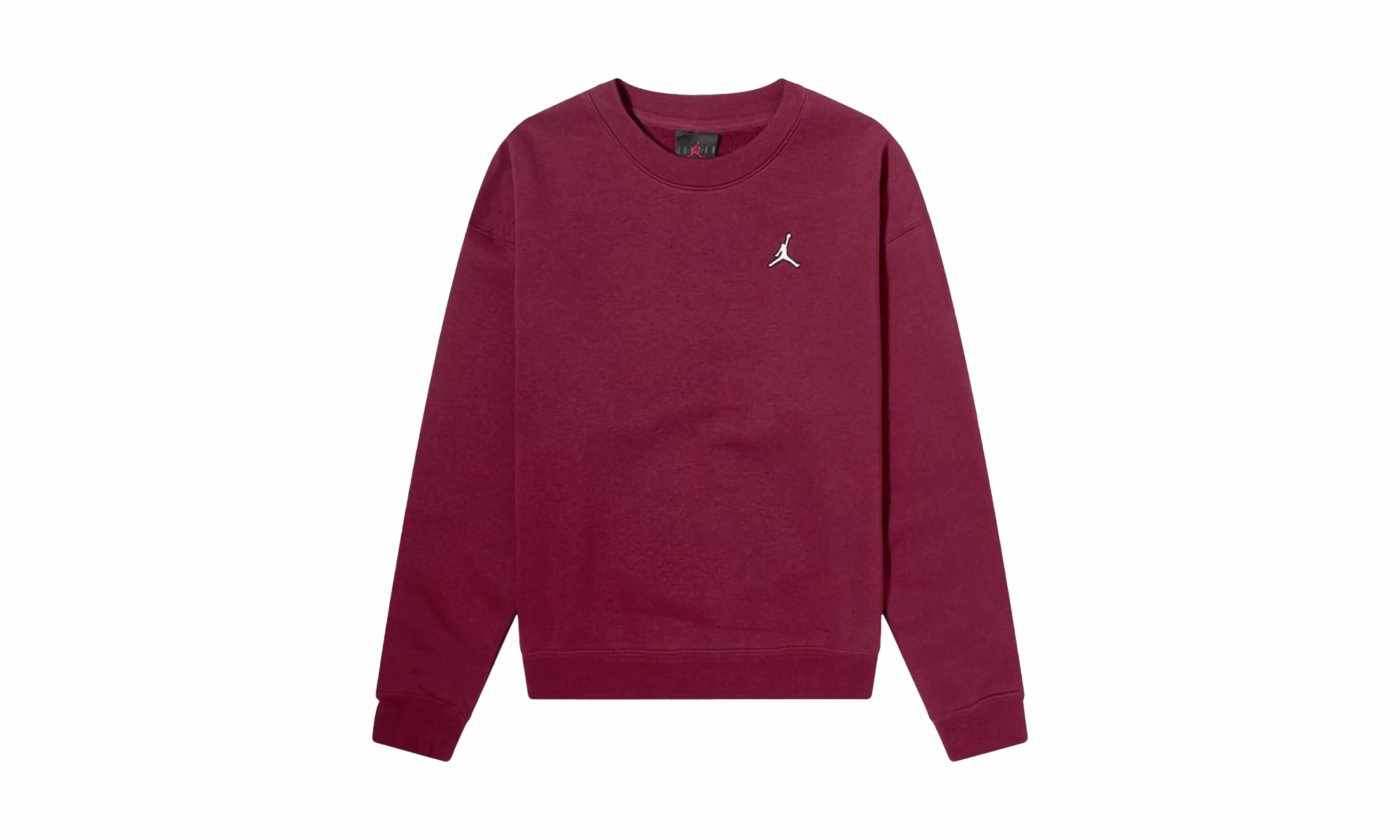 Brooklyn Crewneck Sweatshirt "CHERRYWOOD RED/WHITE" Lightweight insulation