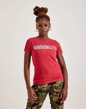 EasyAdjustment SplitHemDesign LA Pop Art Word Art Brooklyn Tee