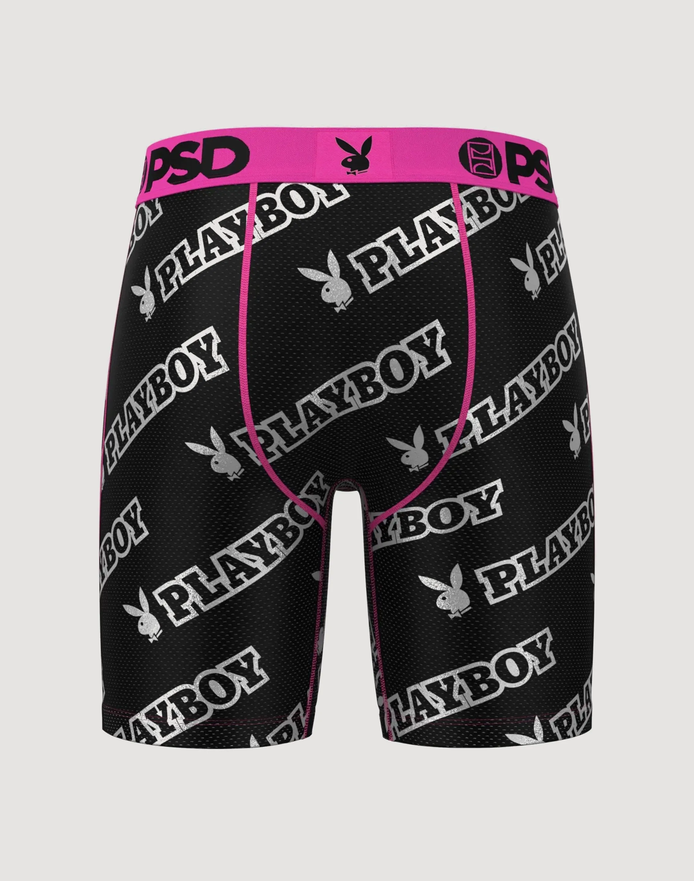 Psd Underwear Playboy Gleam Boxer Briefs CrossBackStructure NonSlip Grips