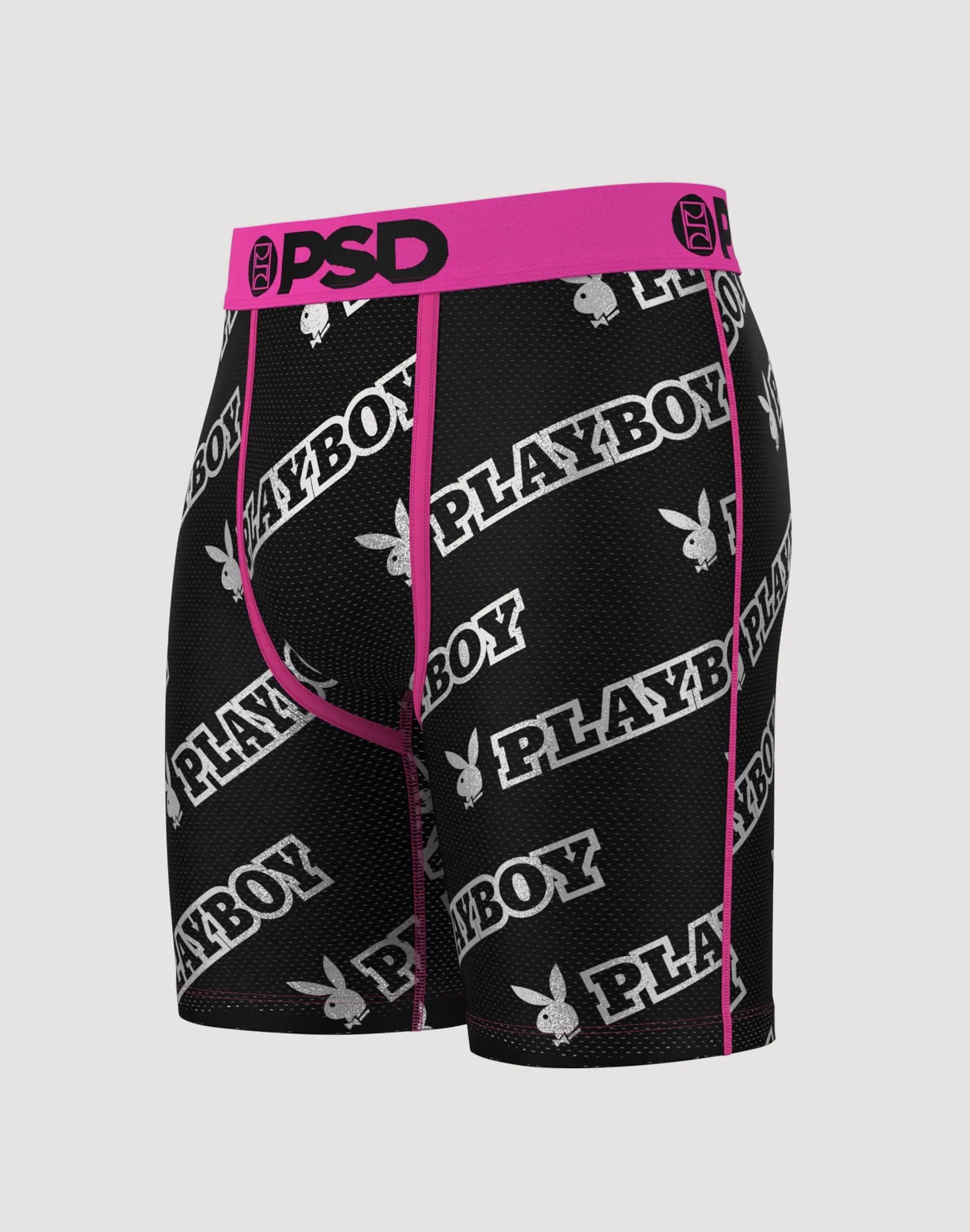 Psd Underwear Playboy Gleam Boxer Briefs Chic Fit UVProtectionFabric