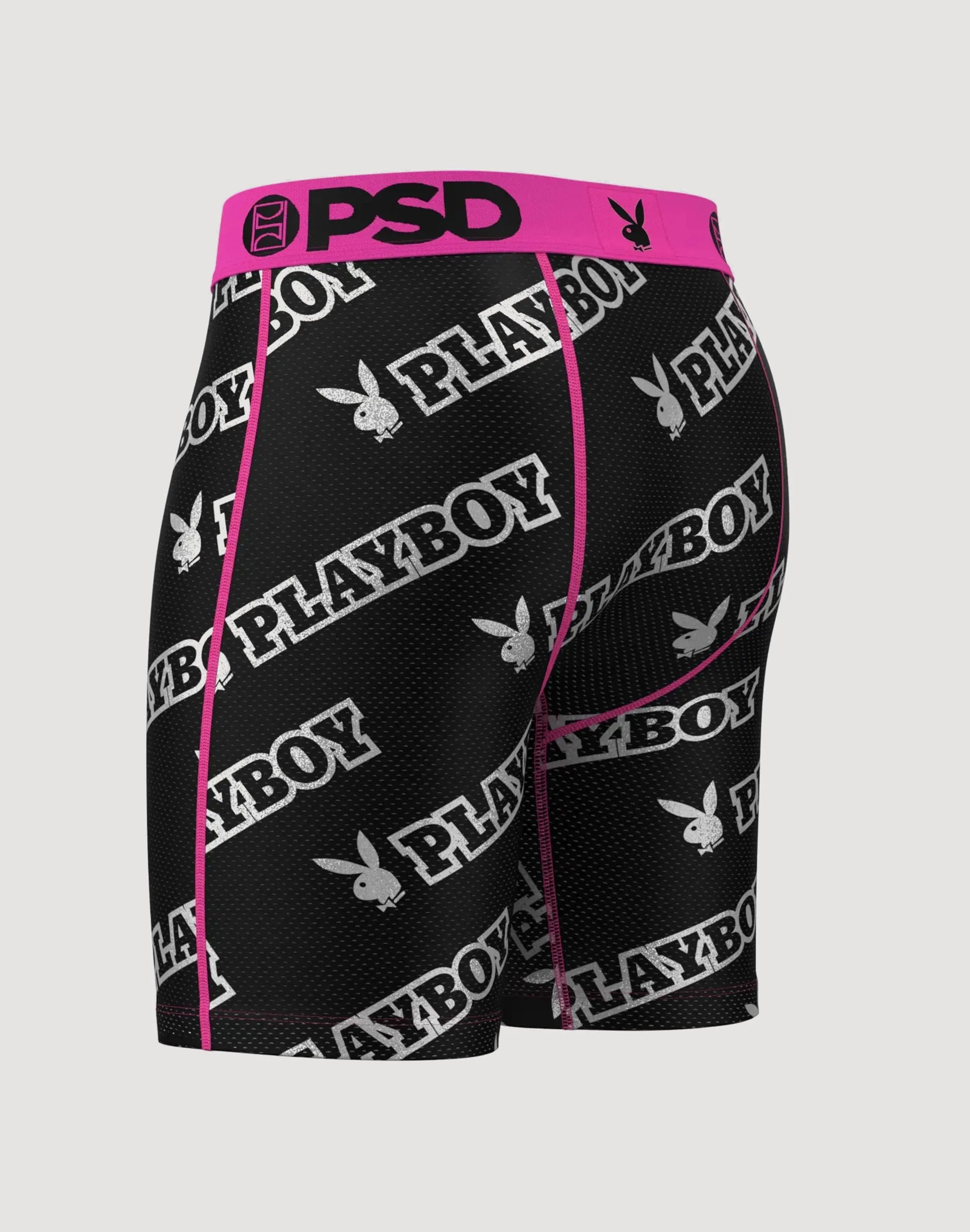 Stretch Ease WrinkleFree Material Psd Underwear Playboy Gleam Boxer Briefs