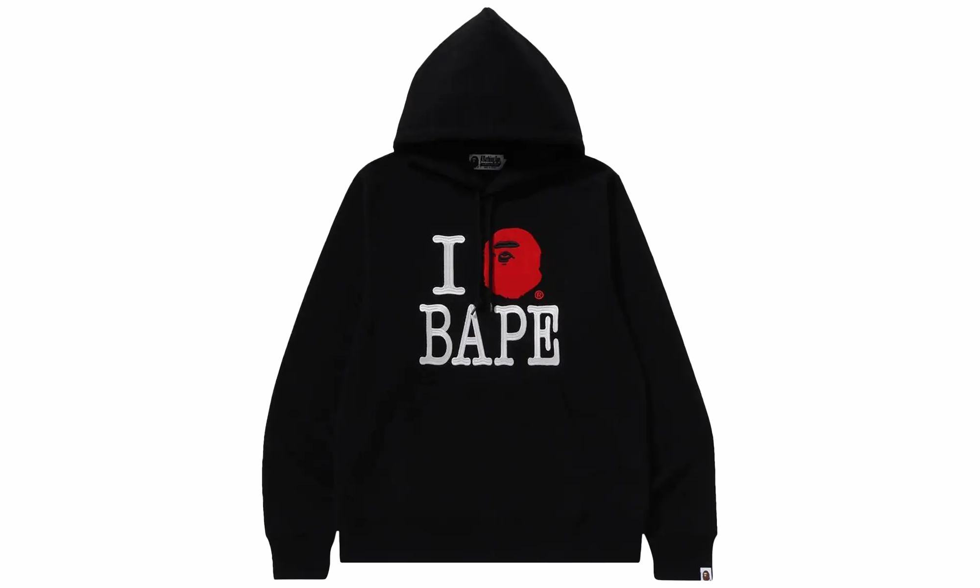 I Love Pullover Hoodie "Black"