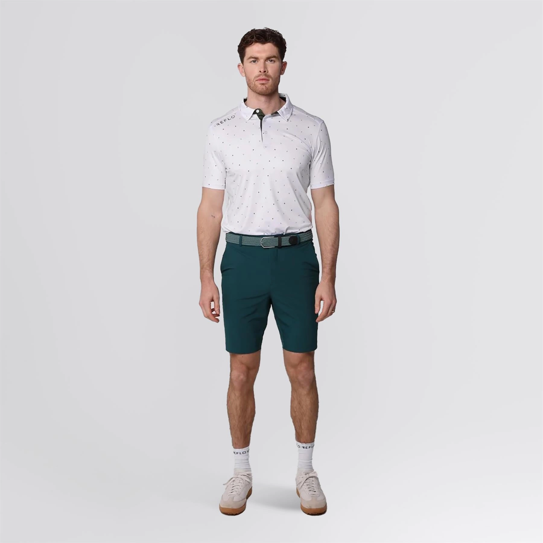Office Wear UV Protection Icarian Shorts Warm Green