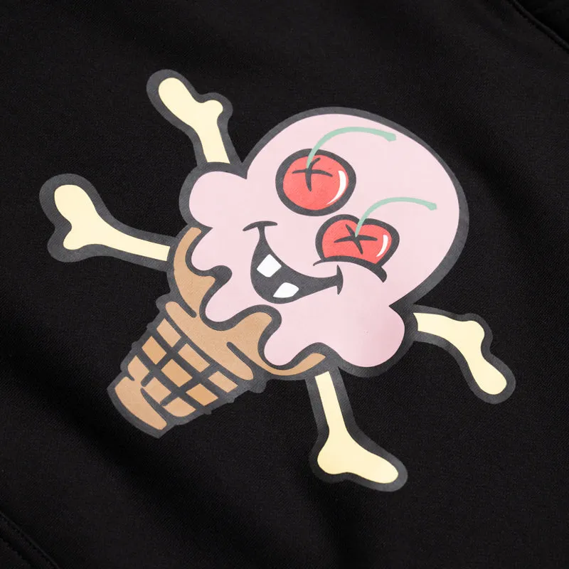 Ice Cream Cones Hoodie - Black Trend Vibe