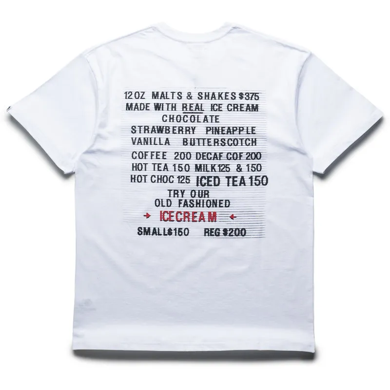 two-piece Customizable Ice Cream Dive Tee - White