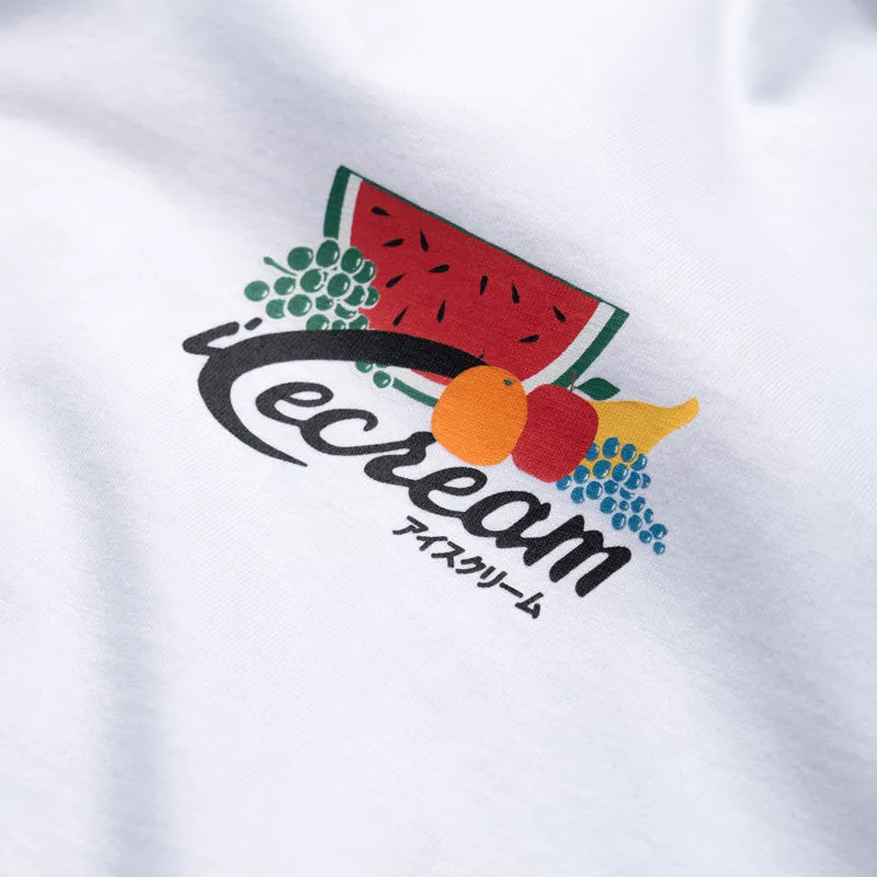 Ice Cream Fruits Of Labor Tee - White High-waisted