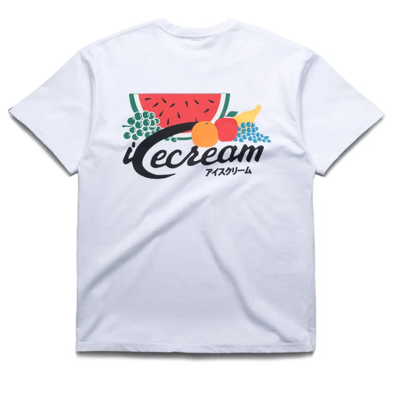 Elegant Ice Cream Fruits Of Labor Tee - White