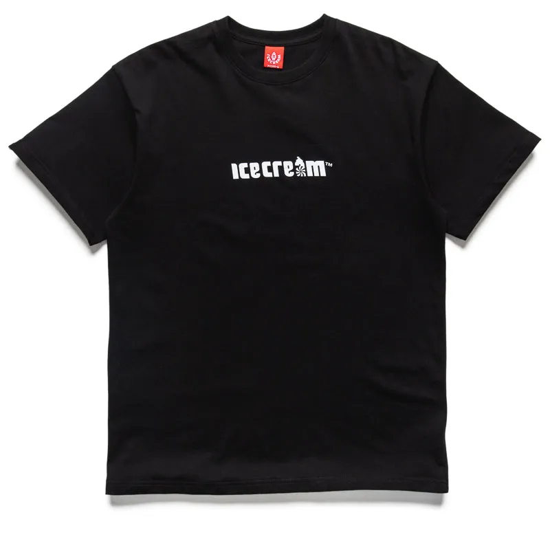 plane event Ice Cream My Friends Call Me Cash Tee - Black