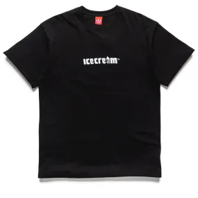 plane event Ice Cream My Friends Call Me Cash Tee - Black